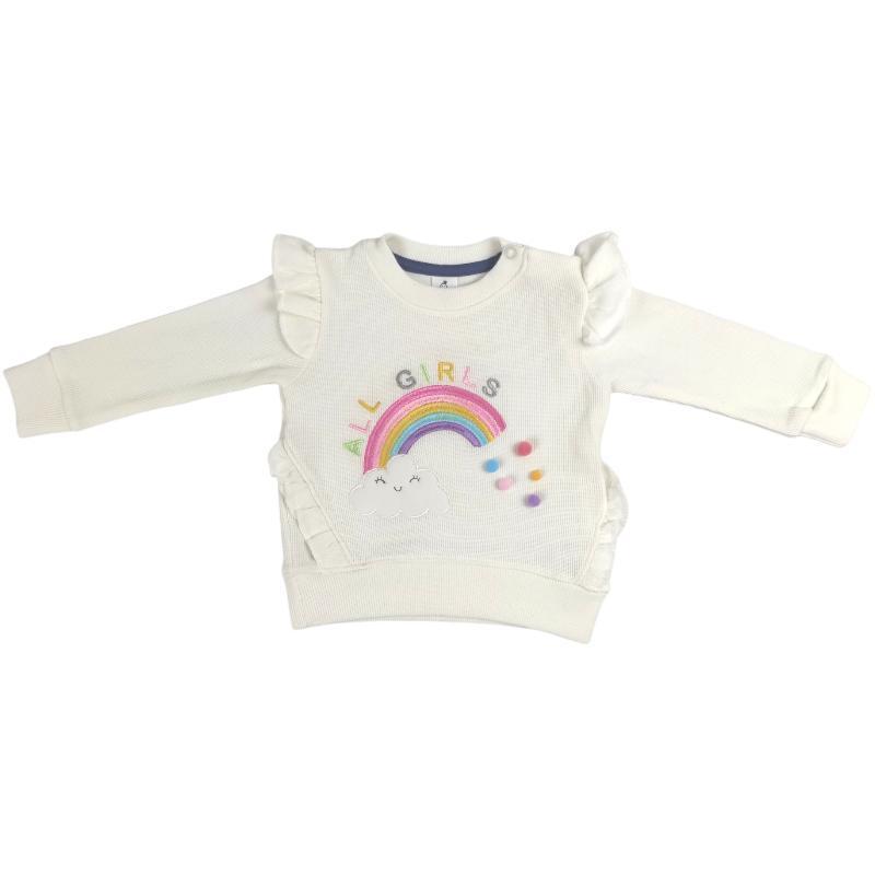 Chompa de bebe ZOE ARCO IRIS chompa sale niña